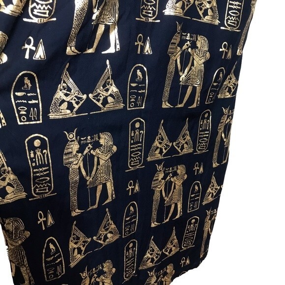 Unique Egyptian 100% Cotton Caftan Hand Made In Egypt - Picture 10 of 11